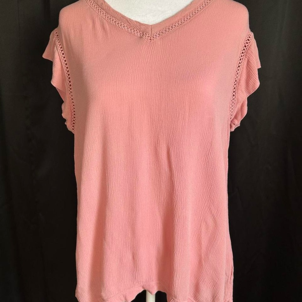 Elegant Pink Women's Top
